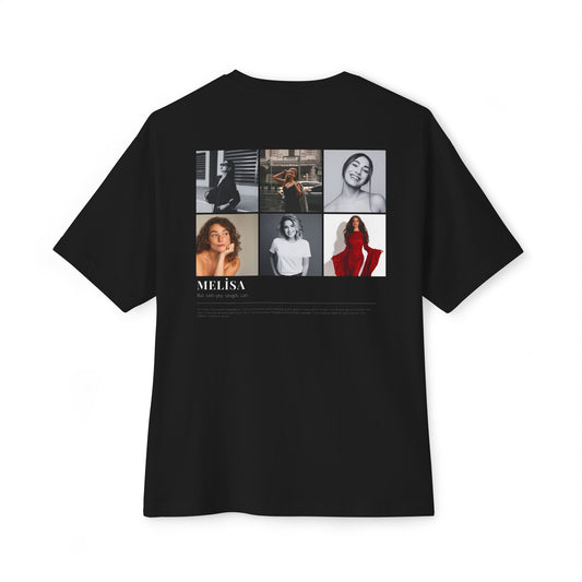 B'len Special Oversize T-Shirt Meaning Unisex Siyah *Kişiye Özel Baskı